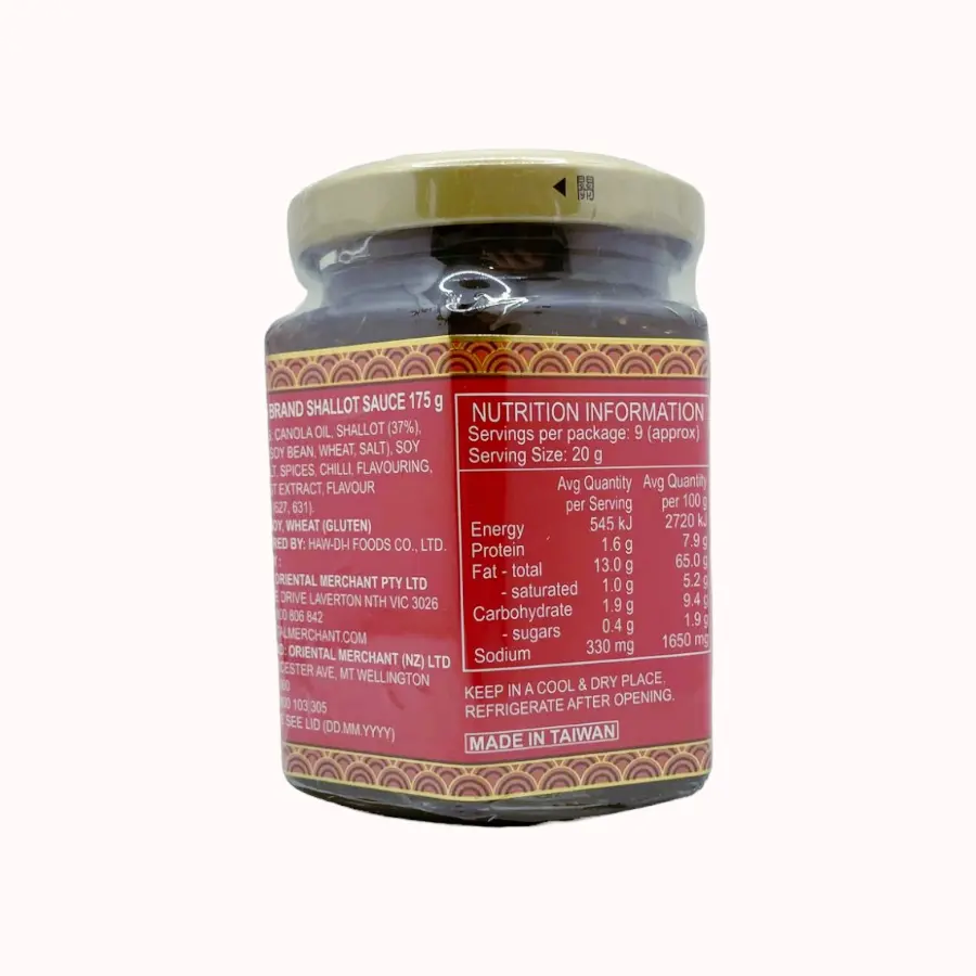 Bull Head Shallot Sauce 175g - Buy Asian Pantry Products Online